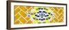 ¡Viva Mexico! Panoramic Collection - Yellow Mosaics-Philippe Hugonnard-Framed Photographic Print