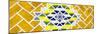 ¡Viva Mexico! Panoramic Collection - Yellow Mosaics-Philippe Hugonnard-Mounted Photographic Print