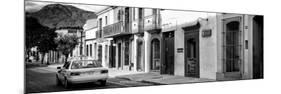 ¡Viva Mexico! Panoramic Collection - Yellow Taxi and Colorful Street in Oaxaca II-Philippe Hugonnard-Mounted Photographic Print