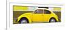 ¡Viva Mexico! Panoramic Collection - Yellow VW Beetle-Philippe Hugonnard-Framed Photographic Print