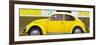 ¡Viva Mexico! Panoramic Collection - Yellow VW Beetle-Philippe Hugonnard-Framed Photographic Print