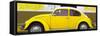 ¡Viva Mexico! Panoramic Collection - Yellow VW Beetle-Philippe Hugonnard-Framed Stretched Canvas