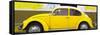 ¡Viva Mexico! Panoramic Collection - Yellow VW Beetle-Philippe Hugonnard-Framed Stretched Canvas