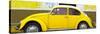 ¡Viva Mexico! Panoramic Collection - Yellow VW Beetle-Philippe Hugonnard-Stretched Canvas