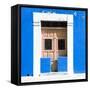 ¡Viva Mexico! Square Collection - "130 Street" Blue Wall-Philippe Hugonnard-Framed Stretched Canvas