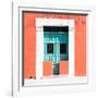 ¡Viva Mexico! Square Collection - "130 Street" Coral Wall-Philippe Hugonnard-Framed Photographic Print