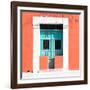 ¡Viva Mexico! Square Collection - "130 Street" Coral Wall-Philippe Hugonnard-Framed Photographic Print