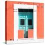 ¡Viva Mexico! Square Collection - "130 Street" Coral Wall-Philippe Hugonnard-Stretched Canvas