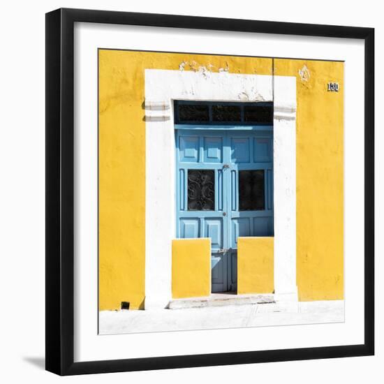 ¡Viva Mexico! Square Collection - "130 Street" Gold Wall-Philippe Hugonnard-Framed Photographic Print