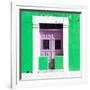 ¡Viva Mexico! Square Collection - "130 Street" Green Wall-Philippe Hugonnard-Framed Photographic Print