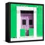 ¡Viva Mexico! Square Collection - "130 Street" Green Wall-Philippe Hugonnard-Framed Stretched Canvas