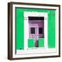 ¡Viva Mexico! Square Collection - "130 Street" Green Wall-Philippe Hugonnard-Framed Photographic Print