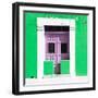 ¡Viva Mexico! Square Collection - "130 Street" Green Wall-Philippe Hugonnard-Framed Photographic Print