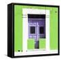¡Viva Mexico! Square Collection - "130 Street" Lime Green Wall-Philippe Hugonnard-Framed Stretched Canvas