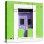 ¡Viva Mexico! Square Collection - "130 Street" Lime Green Wall-Philippe Hugonnard-Stretched Canvas