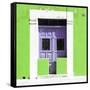¡Viva Mexico! Square Collection - "130 Street" Lime Green Wall-Philippe Hugonnard-Framed Stretched Canvas