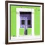 ¡Viva Mexico! Square Collection - "130 Street" Lime Green Wall-Philippe Hugonnard-Framed Photographic Print