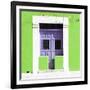 ¡Viva Mexico! Square Collection - "130 Street" Lime Green Wall-Philippe Hugonnard-Framed Photographic Print