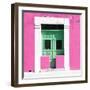 ¡Viva Mexico! Square Collection - "130 Street" Pink Wall-Philippe Hugonnard-Framed Photographic Print