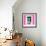 ¡Viva Mexico! Square Collection - "130 Street" Pink Wall-Philippe Hugonnard-Framed Photographic Print displayed on a wall