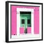 ¡Viva Mexico! Square Collection - "130 Street" Pink Wall-Philippe Hugonnard-Framed Photographic Print