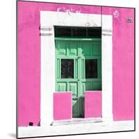 ¡Viva Mexico! Square Collection - "130 Street" Pink Wall-Philippe Hugonnard-Mounted Photographic Print