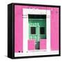 ¡Viva Mexico! Square Collection - "130 Street" Pink Wall-Philippe Hugonnard-Framed Stretched Canvas