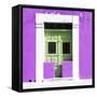 ¡Viva Mexico! Square Collection - "130 Street" Plum Wall-Philippe Hugonnard-Framed Stretched Canvas