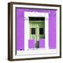 ¡Viva Mexico! Square Collection - "130 Street" Plum Wall-Philippe Hugonnard-Framed Photographic Print