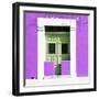 ¡Viva Mexico! Square Collection - "130 Street" Plum Wall-Philippe Hugonnard-Framed Photographic Print