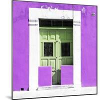 ¡Viva Mexico! Square Collection - "130 Street" Plum Wall-Philippe Hugonnard-Mounted Photographic Print