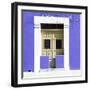 ¡Viva Mexico! Square Collection - "130 Street" Purple Wall-Philippe Hugonnard-Framed Photographic Print