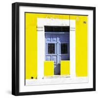 ¡Viva Mexico! Square Collection - "130 Street" Yellow Wall-Philippe Hugonnard-Framed Photographic Print