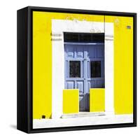 ¡Viva Mexico! Square Collection - "130 Street" Yellow Wall-Philippe Hugonnard-Framed Stretched Canvas