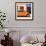 ¡Viva Mexico! Square Collection - "15 Street" Orange VW Beetle Car-Philippe Hugonnard-Framed Photographic Print displayed on a wall