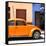 ¡Viva Mexico! Square Collection - "15 Street" Orange VW Beetle Car-Philippe Hugonnard-Framed Stretched Canvas