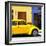 ¡Viva Mexico! Square Collection - "15 Street" Yellow VW Beetle Car-Philippe Hugonnard-Framed Photographic Print