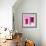 ¡Viva Mexico! Square Collection - "172 Street" Deep Pink & Mauve-Philippe Hugonnard-Framed Photographic Print displayed on a wall