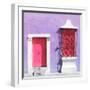 ¡Viva Mexico! Square Collection - "172 Street" Pink & Mauve-Philippe Hugonnard-Framed Photographic Print