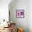 ¡Viva Mexico! Square Collection - "172 Street" Pink & Mauve-Philippe Hugonnard-Framed Stretched Canvas displayed on a wall