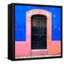 ¡Viva Mexico! Square Collection - 19rd Blue Wall-Philippe Hugonnard-Framed Stretched Canvas