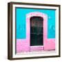 ¡Viva Mexico! Square Collection - 19rd Turquoise Wall-Philippe Hugonnard-Framed Photographic Print