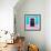 ¡Viva Mexico! Square Collection - 19rd Turquoise Wall-Philippe Hugonnard-Framed Photographic Print displayed on a wall