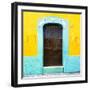 ¡Viva Mexico! Square Collection - 19rd Yellow Wall-Philippe Hugonnard-Framed Photographic Print