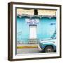 ¡Viva Mexico! Square Collection - "5 de febrero" Blue Wall-Philippe Hugonnard-Framed Photographic Print