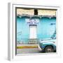 ¡Viva Mexico! Square Collection - "5 de febrero" Blue Wall-Philippe Hugonnard-Framed Photographic Print