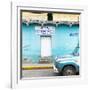 ¡Viva Mexico! Square Collection - "5 de febrero" Blue Wall-Philippe Hugonnard-Framed Photographic Print