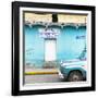 ¡Viva Mexico! Square Collection - "5 de febrero" Blue Wall-Philippe Hugonnard-Framed Photographic Print