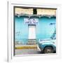 ¡Viva Mexico! Square Collection - "5 de febrero" Blue Wall-Philippe Hugonnard-Framed Photographic Print