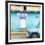 ¡Viva Mexico! Square Collection - "5 de febrero" Blue Wall-Philippe Hugonnard-Framed Photographic Print